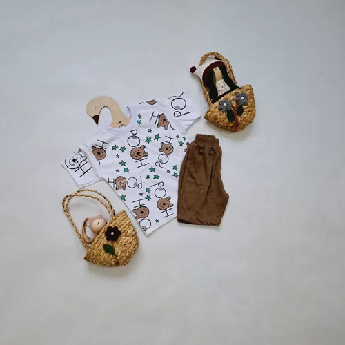 تیشرت شلوارک جیبدار po